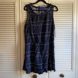 Womens Apt 9 Multi-Colored Keyhole Sleeveless Summer Romper Size XL